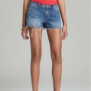 J Brand blue cut off jean shorts 25